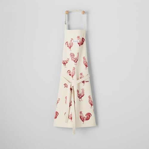 Sur La Table Rooster Apron, White