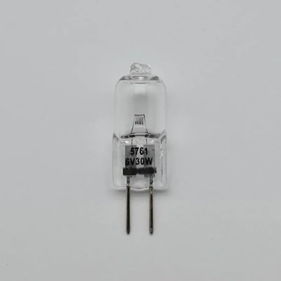 5761 6V 30W JC 6V30W 64265hlx 64265 hlx G4 Two-Foot Halogen Bulb CKX-41 51 Microscope Projector lamp(5 Pieces)