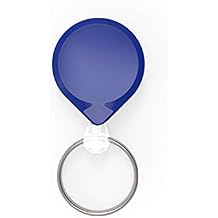 KEY-BAK Mini-BAK Retractable Keys Holder with a 36" Retractable Nylon Cord, Key Ring