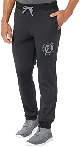 UFC Basic Tech-Joggers for Men Ideal for Gym, Walk, Leisure 100% Polyester Stretchable Waistline