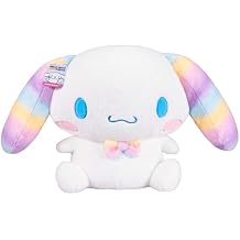 Jazwares Hello Kitty and Friends, CinnamorollTM 24-inch Soft Rainbow Plush - Officially Licensed Sanrio Product from Ages 6+