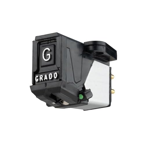 Grado Prestige Green4 Phono Cartridge Standard Mount 12, High Output Moving Iron MI, Replaceable Stylus, Turntable Cartridge