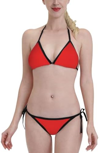 Womens Bathing Suit, Bikini Swim Suits for Women 2024 2 Piece Sexy Side Tie Swim Suits
