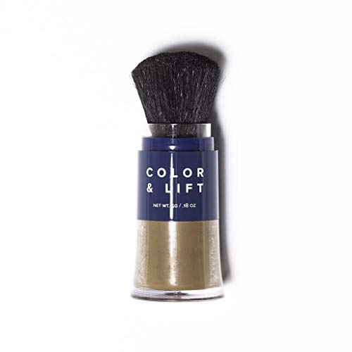 Color & Lift with Thickening Powder - Available in 10 Hair Colors - Root Cover Up - Temporary Hair Coloring Brush that Refreshes Hair