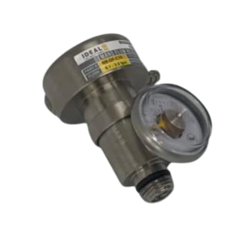 Demand Flow Calibration Gas Regulator Compatible with BW Technologies, Industrial Scientific ISC, MSA, RAE, and RKI Pumped Gas detectors - Nickel Plated Brass - C10