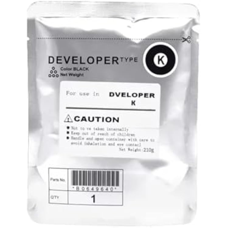 250g DV512 Developer for Konica Minolta Bizhub BH C224 C284 C364 C454 C554 C284 C364 Powder Photocopy MachineDV512- Black