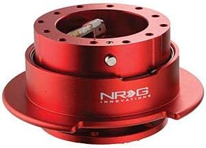 NRG SRK-250R Quick Release Kit Gen 2.5 Red/Red Ring