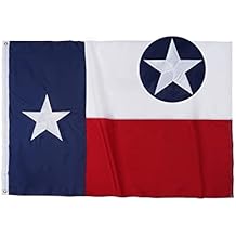 TOPFLAGS Texas Flag 3x5 Heavy Duty Outdoor TX State Flags Embroidered Star Sewn Stripes for Outside with 2 Brass Grommets