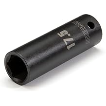 Steelman 61020 17.5mm x 1/2-Inch Drive Thin Wall Deep Impact 6-Point Socket