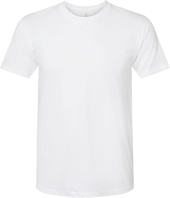 Next Level 6010 Men's Tri-Blend Crew Tee White Large