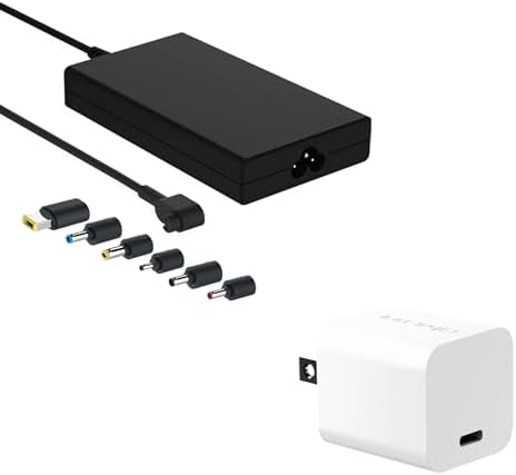 Innergie Power Bundle 180W Universal Gaming Laptop Charger (T18) + 30W USB-C Fast Charger (SE3) | High-Performance Charging Kit for Gaming Laptops & Mobile Devices