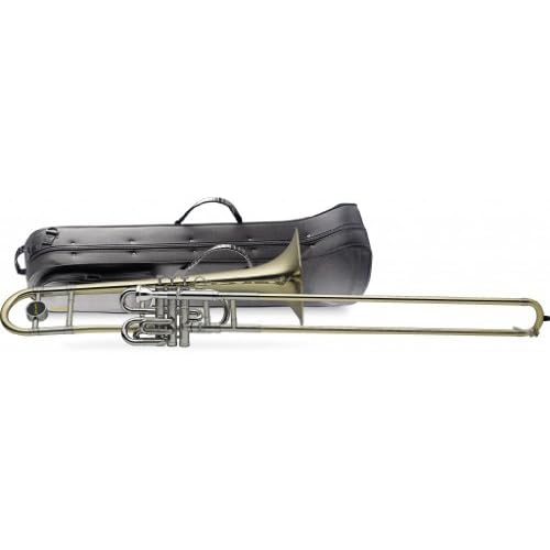 Levante LV-TB4955 Bb Piston Slide Trombone with Case