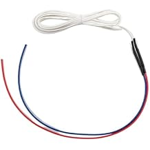 0.5~2m Silicone Rubber Hotline, 5V Silicone Rubber Low Voltage Wire, Heat Cable Pliable Heating Cable(0.5m)
