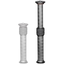 Leofoto Center Column, Add-On Tripod Extension, Carbon Fiber, Adjustable 2 Sections, Convertible Screw Stud, 3/8" Mounting Thread, 4 (DC-322C)
