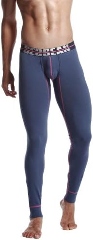 SEOBEAN Low Rise Mens Underwear Pants Long John Cotton 2274