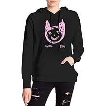 Unisex Classic-Fit Long Sleeve Drawstring Hoodies Pullover Sweatshirt
