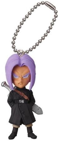 Dragon Ball Z DBZ Trunks Xeno Figure Keychain Ring UDM BURST 21 Gashapon Capsule
