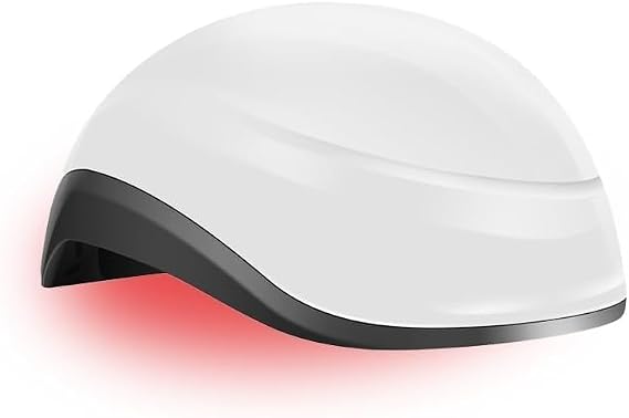 Hair Growth Laser Helmet (NEW 2025 Model), Red Light Therapy Cap for Hair Regrowth – Thicker, Fuller Hair - Hair Loss Treatment for Men &amp; Women with Medical Grade 650nm Lasers