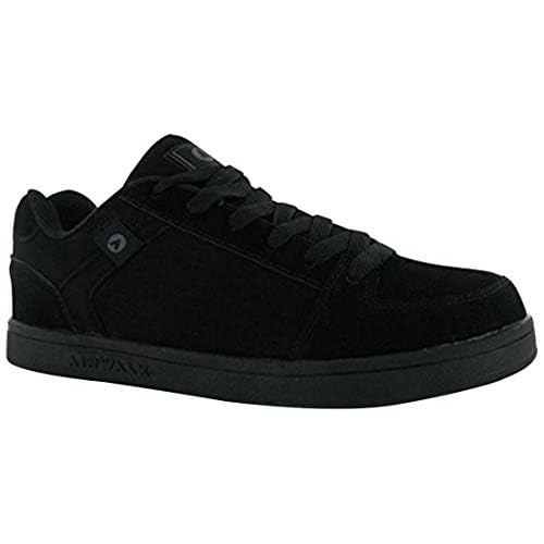 Airwalk Mens Brock Skate Shoes Lace Up Suede Accents Sport Casual Trainers Black UK 12 46