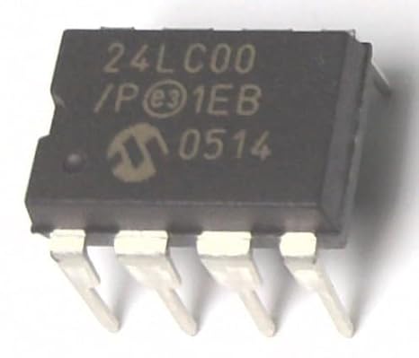 24LC00/P 24LC00 Series 128 Bit I2C 2 Wire (16 x 8) 2.5 V Serial EEPROM - PDIP-8 - 50 item(s)