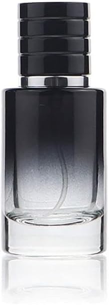 Black 30ml Perfume Atomizer Portable High-Grade Glass Spray Refillable Small Bottle Travel Cosmetics Outdoor Dispensing Mini Spray Bottle,Refillables Cosmetic Refillable Containers