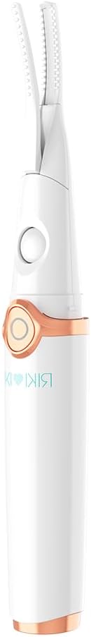 Riki Heated Lash Curler Adjustable Temperature Electric Lash Styler with USB Charging | Long-Lasting Curling Tool for Women