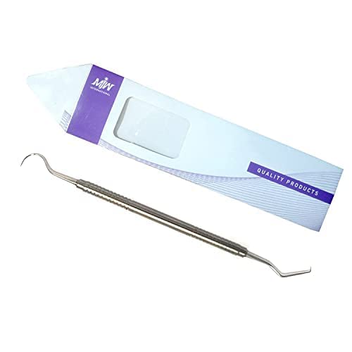 Hook Pick Double Ended Oral Hygiene Dental Explorer Stainless Steel Teeth Cleaning Oral Student Tool Tooth Picks Metal
