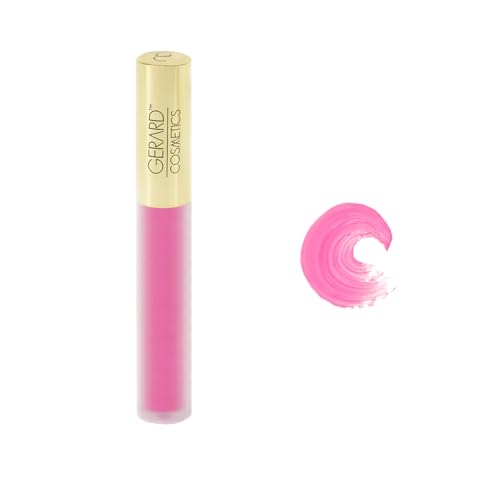 Gerard Cosmetics HydraMatte Liquid Lipstick Summer Lovin, Hot Pink Lipstick with Matte Finish, Long Lasting and Non Drying, Super Pigmented Fully Opaque Lip Color