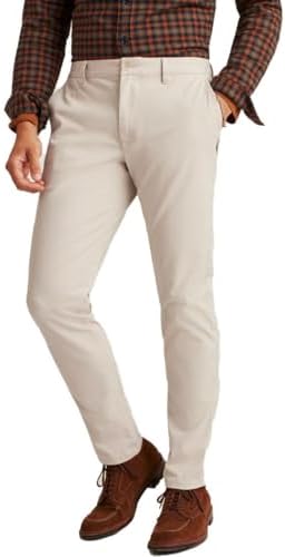 Bonobos - Mens Stretch Washed Chino 2.0 Pants, Size: 28W x 32L, Color: Oat Milk