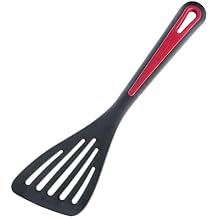 Westmark Thermoplastic Spatula Heat Resistant Silicone 11.8-inch Spatula for Nonstick Cookware, German Food-Grade Silicone Utensil for Kitchen Use, BPA Free, 30 cm, Red/Black