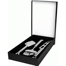 Rosle Cheese Set in Gift Box, Silver
