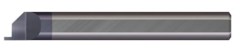 Micro 100 FG-250-015-025X Grooving Tool - Face Grooving, 1/64" Width, .025" Proj, 1/4" Min Bore Dia, 1" Max Bore Depth, 1/8" Offset, 1/4" Shank Dia, 2-1/2" OAL, AlTiN