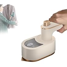 Rotary Mini Travel Iron Portable Garment Steamer For Clothes,Handheld Portable Steam Iron Travel Size For Clothes,Rechargeable 180 Degree Rotation (03#)