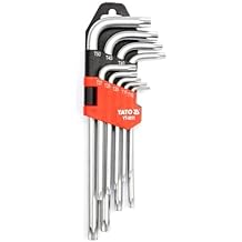 Yato YT-0511 9 Torx Keys T10-T50 CR-V