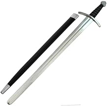 Armory ReplicasTM Medieval & Viking Movie Swords Hand-Forged Carbon Steel Replicas with Scabbards & Authentic Detailing
