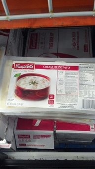 Campbell's Cream of Potato Soup 3/4 Lb. Containers