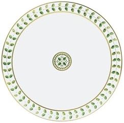 Bernardaud Constance Green Tart Platter Round