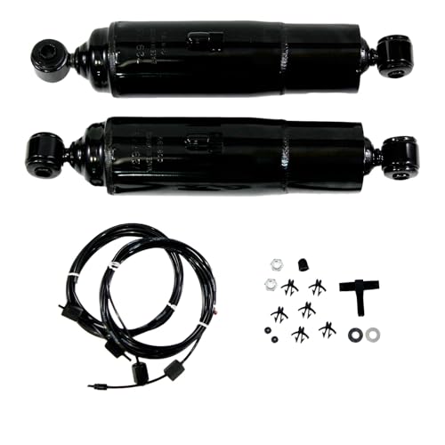 Gabriel 49212 HiJackers Rear Adjustable Air Shock Absorbers Fits Chevrolet G10, G20, G30; Dodge B100, B150, 1500, B200, B250, B2500, B300, B350, B3500, CB300, Ram; Plymouth PB Series 1 Pair