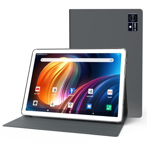 Tablet Latest 2026 Android Tablet, 128GB ROM1688GB RAM 512GB Expandable, Octa-Core Tablets 5G WiFi, 10.1 inch Tableta with 13MP  8MP Dual HD Cameras, 8000mAh Battery, With Case, Bluetooth, GPS