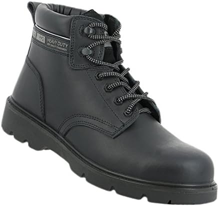 SAFETY JOGGER X1100N Men Safety Toe Lightweight EH PR Water Resistant Mid Cut Boot, M8.5, Black