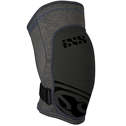 IXS Flow Evo Electric Plus E-Bike Edtion Knee pads Grey, XL- Knee Compression Sleeve Support for Men & Women, Wicking Padded Protective Knee Guards, Youth Knee Pads, Knee Protective Gear