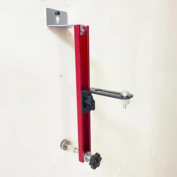 Laser Level Wall Mount Bracket, Adjustable Multi-Functional Universal Laser Bracket for Rotating Laser Leveling Support Stand