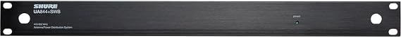 Shure UA844+SWB/LC Wideband Antenna Distribution System, 470-960 MHz (No Antenna Cables) - for QLX-D, ULX, ULX-D, SLX, and BLX4R Receivers