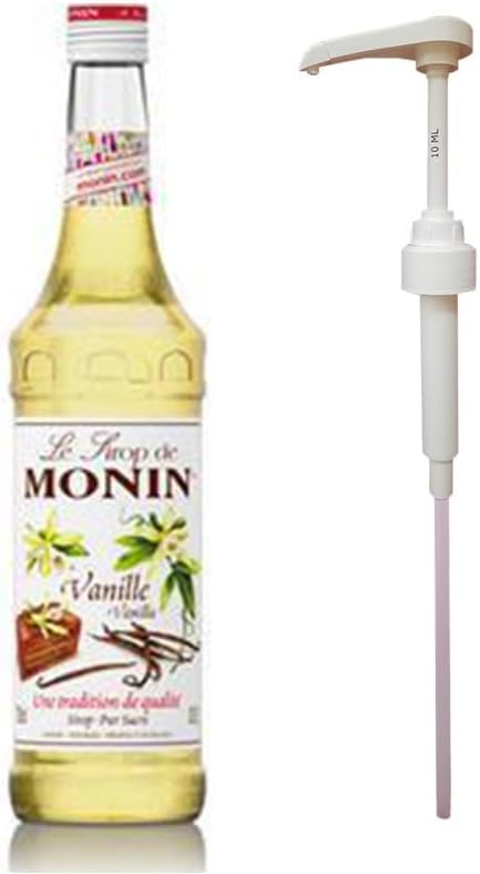 Monin Vanilya 700 ml Şurup + Monin Şurup Pompası