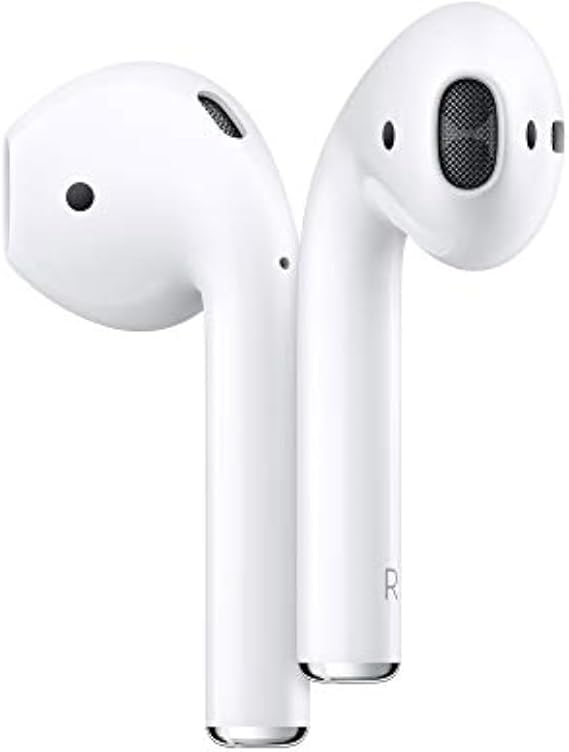Apple AirPods Wireless Ear Buds, Bluetooth Headphones with Lightning Charging Case Included, Over 24 Hours of Battery Life, Effortless Setup for iPhone | Lightning Charging Case Included, Over 24 Hours of Battery Life, Effortless Setup for iPhone