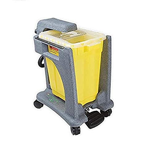 BD Medical Systems 305091 Recykleen Trolley, Foot-Operated, 9 gal Capacity