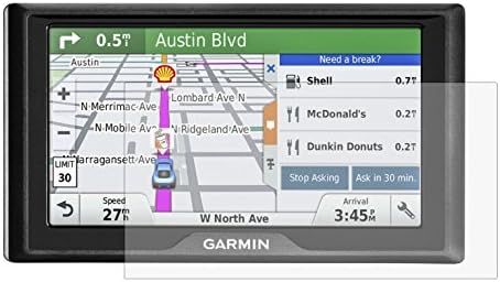 Screen Protector (Set of 2) for Garmin Drive 60LM 6" Portable GPS Navigation System Anti Glare Anti Scratch Filters UV