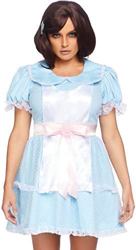 Leg Avenue Womens 2 Pc Creepy Sibling Costume