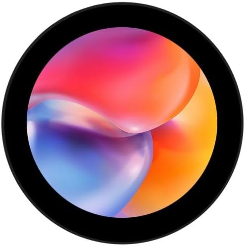 TUOPUONE 3.4inch HDMI Round Touch Display, 800 800 High Resolution, IPS, 10-Point Touch, Full Color, Round LCD, Optical Bonding Toughened Glass Panel (3.4inch 800x800 LCD)