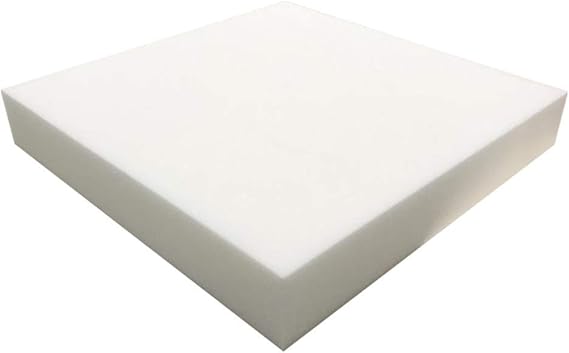 FOAMMA 5" x 25" x 29" High Density Upholstery Foam Cushion (Seat Replacement, Upholstery Sheet, Foam Padding) Made in USA